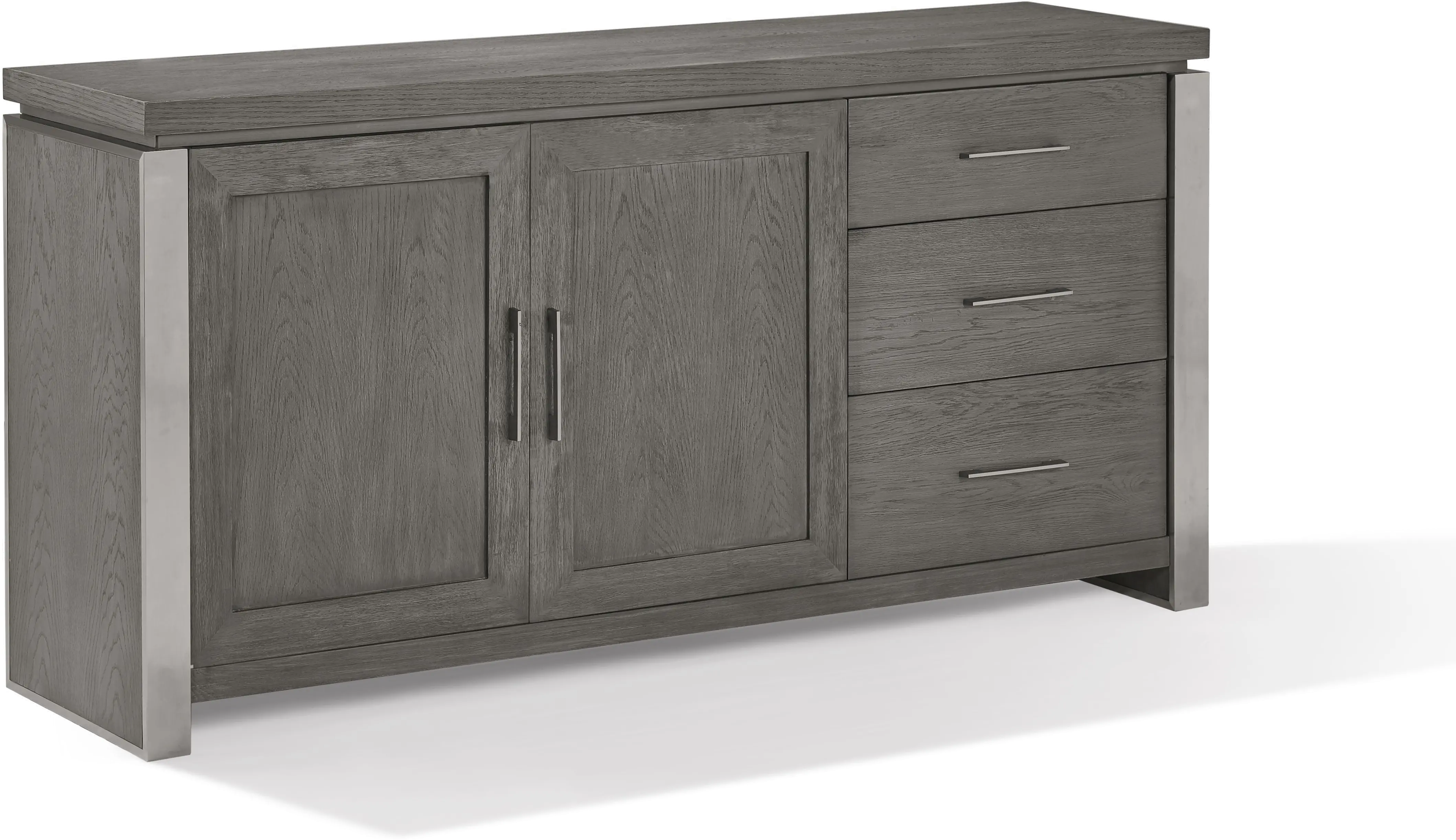 Modern Gray Dining Room Sideboard - Plata-1