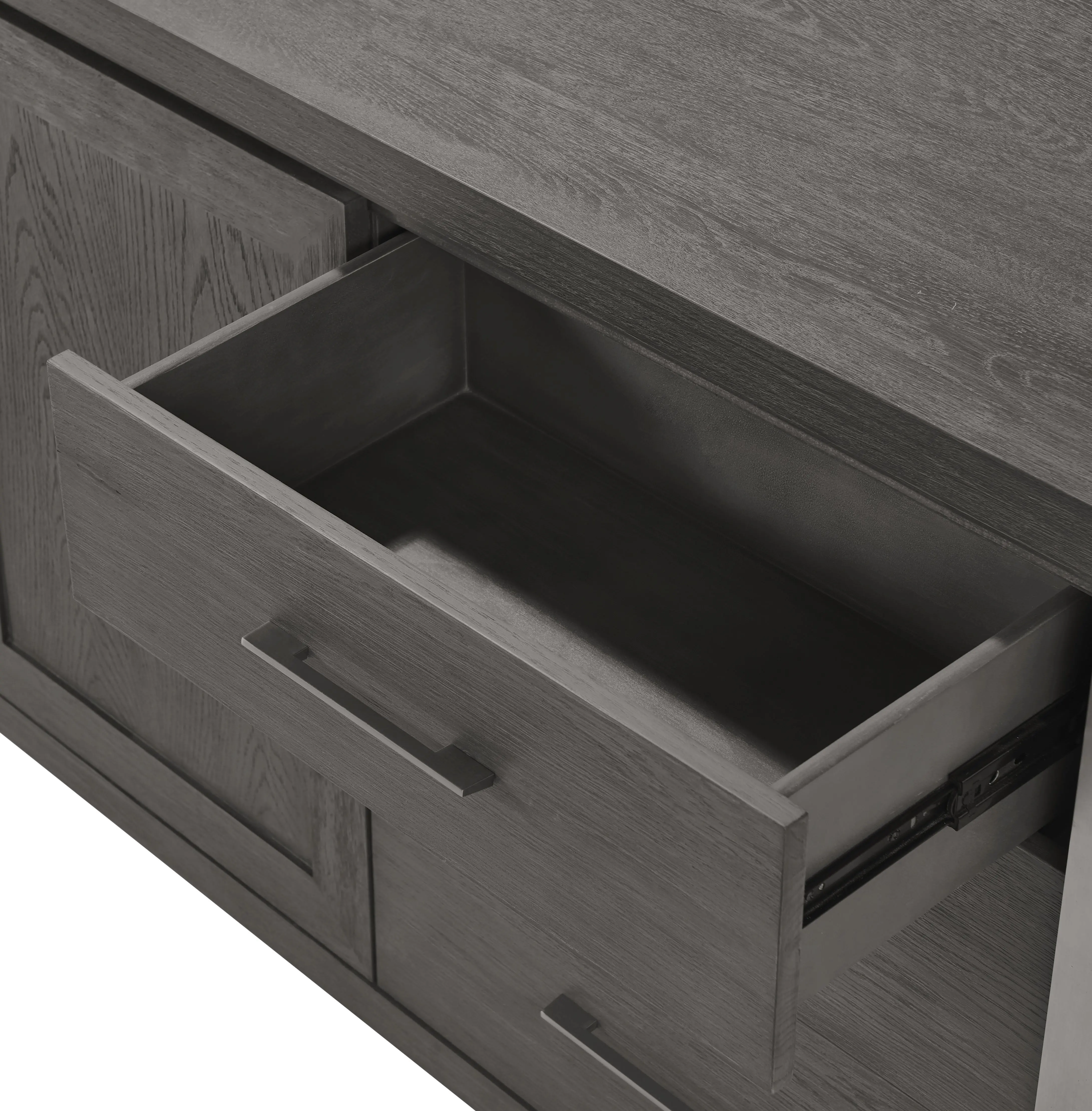 Modern Gray Dining Room Sideboard - Plata-4