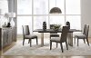Modern Gray 5 Piece Dining Room Set - Plata