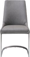 Modern Gray Upholstered Dining Room Chair - Oxford