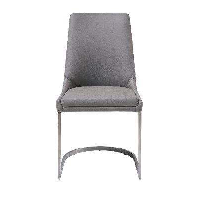 Modern Gray Upholstered Dining Room Chair - Oxford