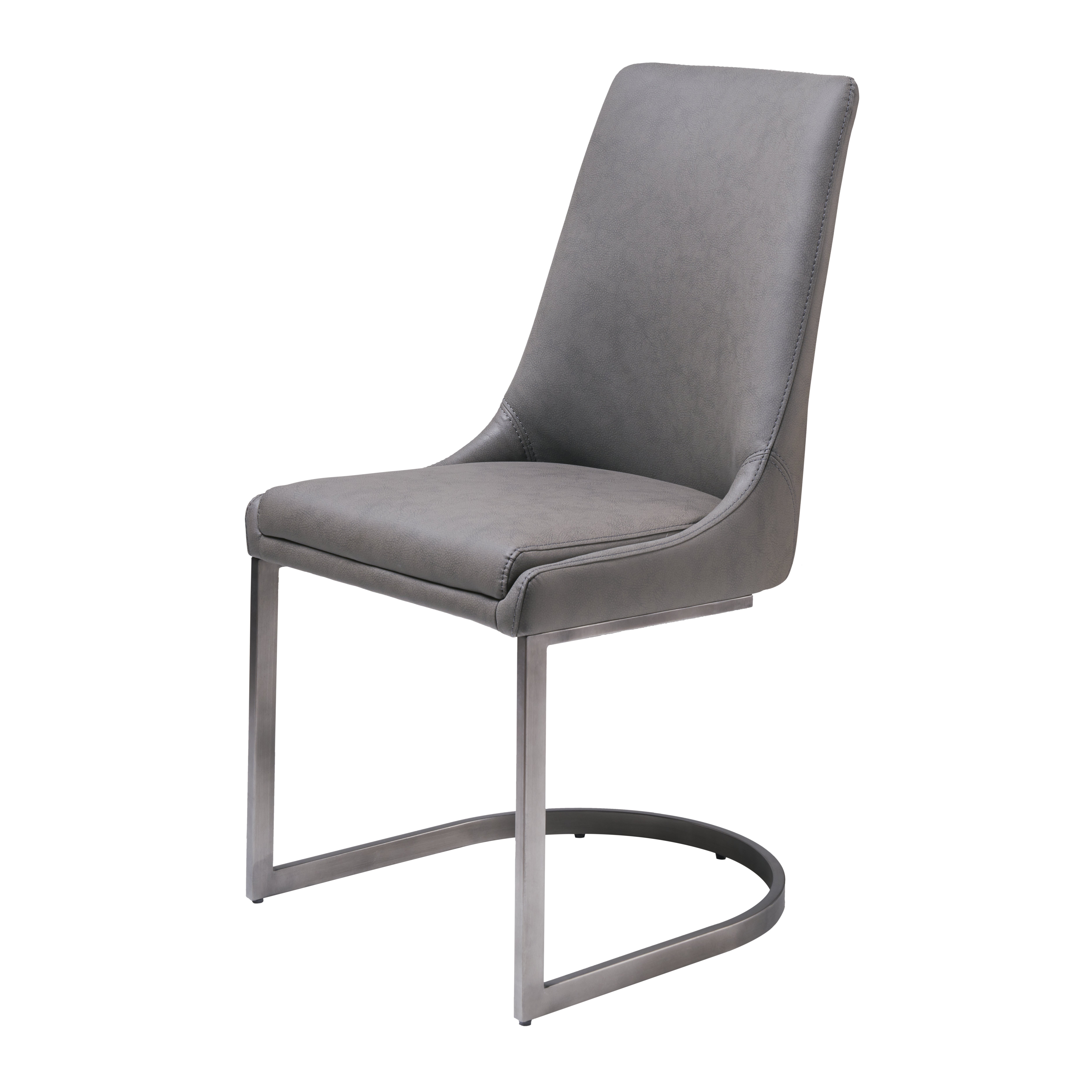 Modern Gray Upholstered Dining Room Chair - Oxford-2