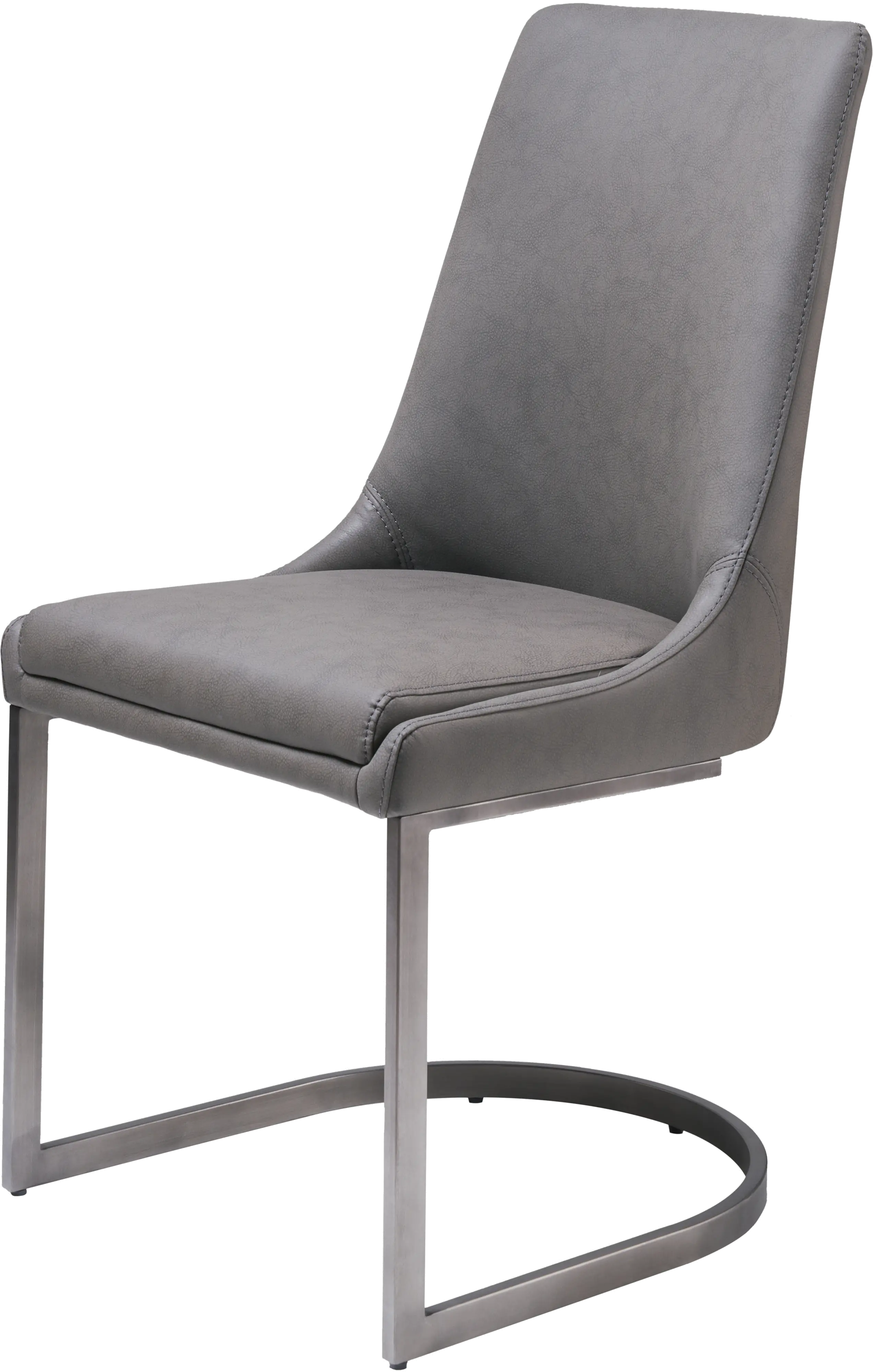 Modern Gray Upholstered Dining Room Chair - Oxford-2