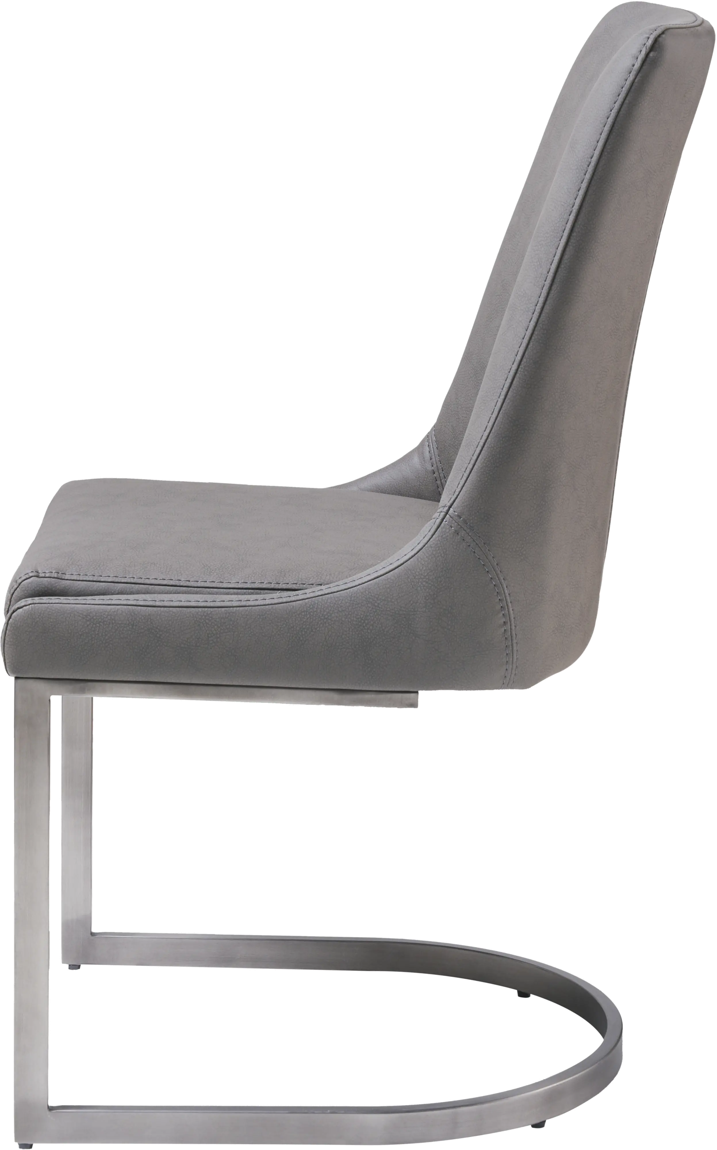 Modern Gray Upholstered Dining Room Chair - Oxford-3