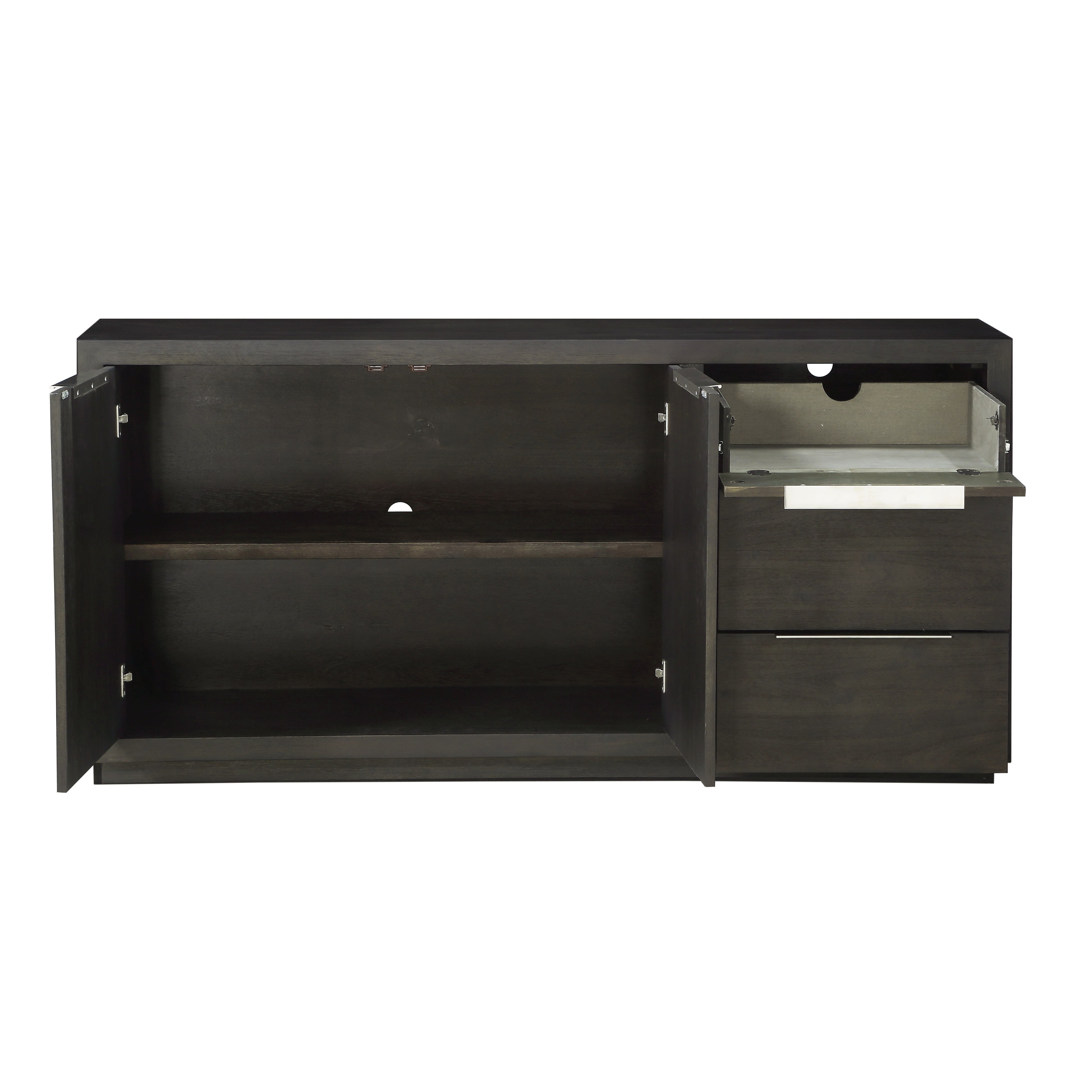 Modern Gray Dining Room Sideboard - Oxford-4