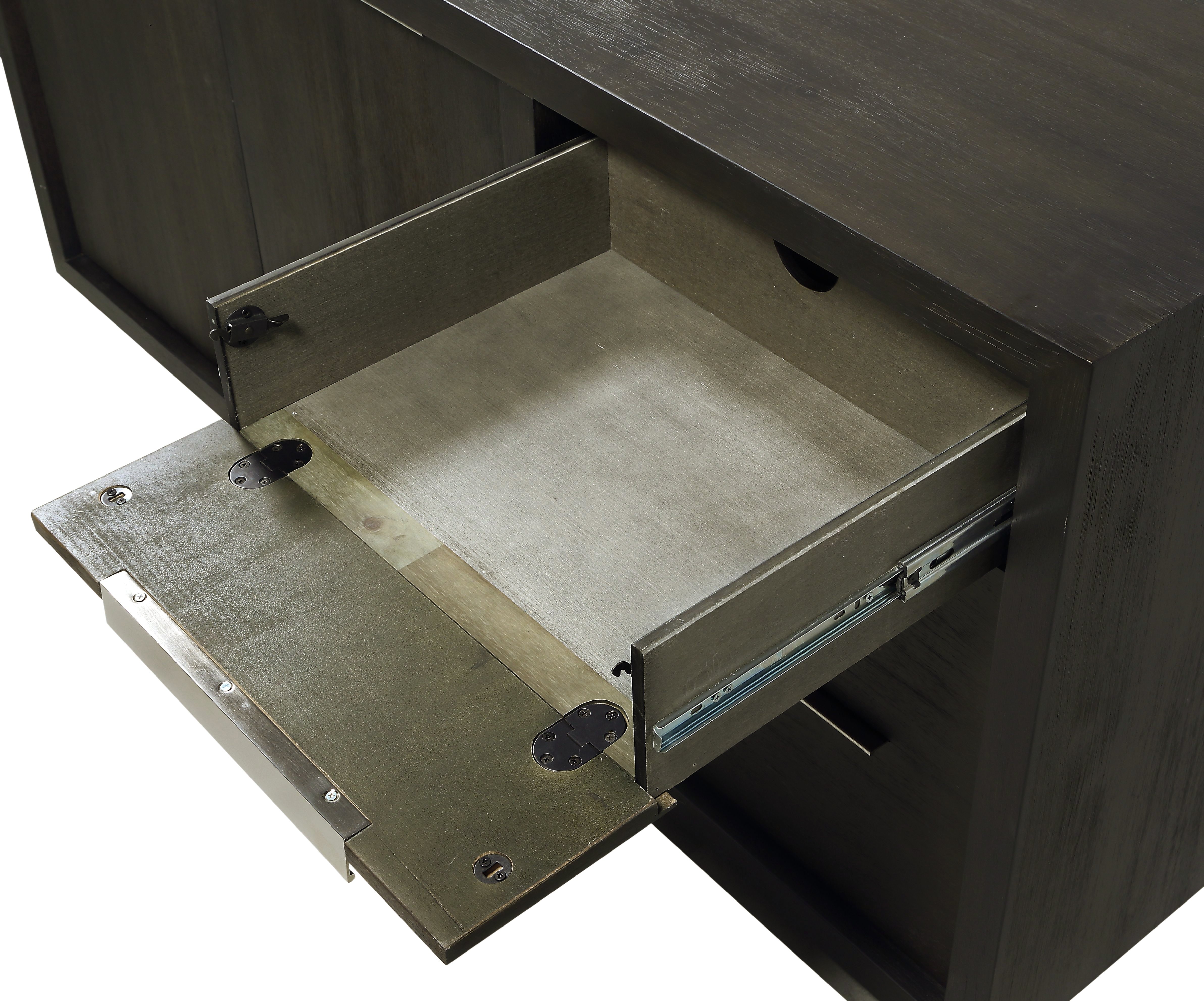 Modern Gray Dining Room Sideboard - Oxford-6