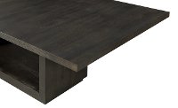 Modern Gray Dining Room Table - Oxford-4