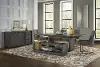 Clearance Modern Gray 5 Piece Dining Room Set - Oxford