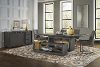Modern Gray 5 Piece Dining Room Set - Oxford
