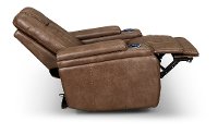Umber Brown Modern Power Recliner - Megan-4