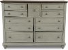 Farmhouse Light Gray Dresser - Mystic Hills