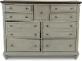 Mystic Hills Light Gray Dresser