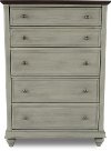 Farmhouse Light Gray Chest of Drawers - Mystic Hills