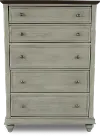 Mystic Hills Light Gray Chest of Drawers