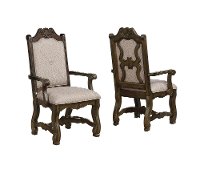 Traditional Upholstered Dining Room Armchair - Renaissance-1