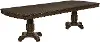 Traditional Dark Brown Dining Room Table - Renaissance