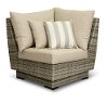 OP-PECOR-CNS Pebble Gray Patio Corner Piece - Cannes
