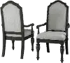 Clearance Timeless Dark Brown Dining Room Arm Chair
