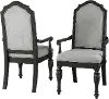 Clearance Timeless Dark Brown Dining Room Arm Chair