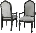 Timeless Dark Brown Dining Room Arm Chair