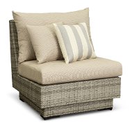 OP-PEAC1-CNS/ARLCHR Pebble Gray Patio Chair - Cannes-1