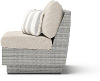 OP-PEAC1-CNS/ARLCHR Pebble Gray Patio Chair - Cannes-4