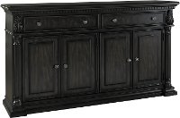 Traditional Dark Brown Dining Room Sideboard - Timeless