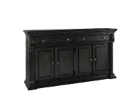 Traditional Dark Brown Dining Room Sideboard - Timeless