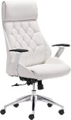 Contemporary White Office Chair - Boutique