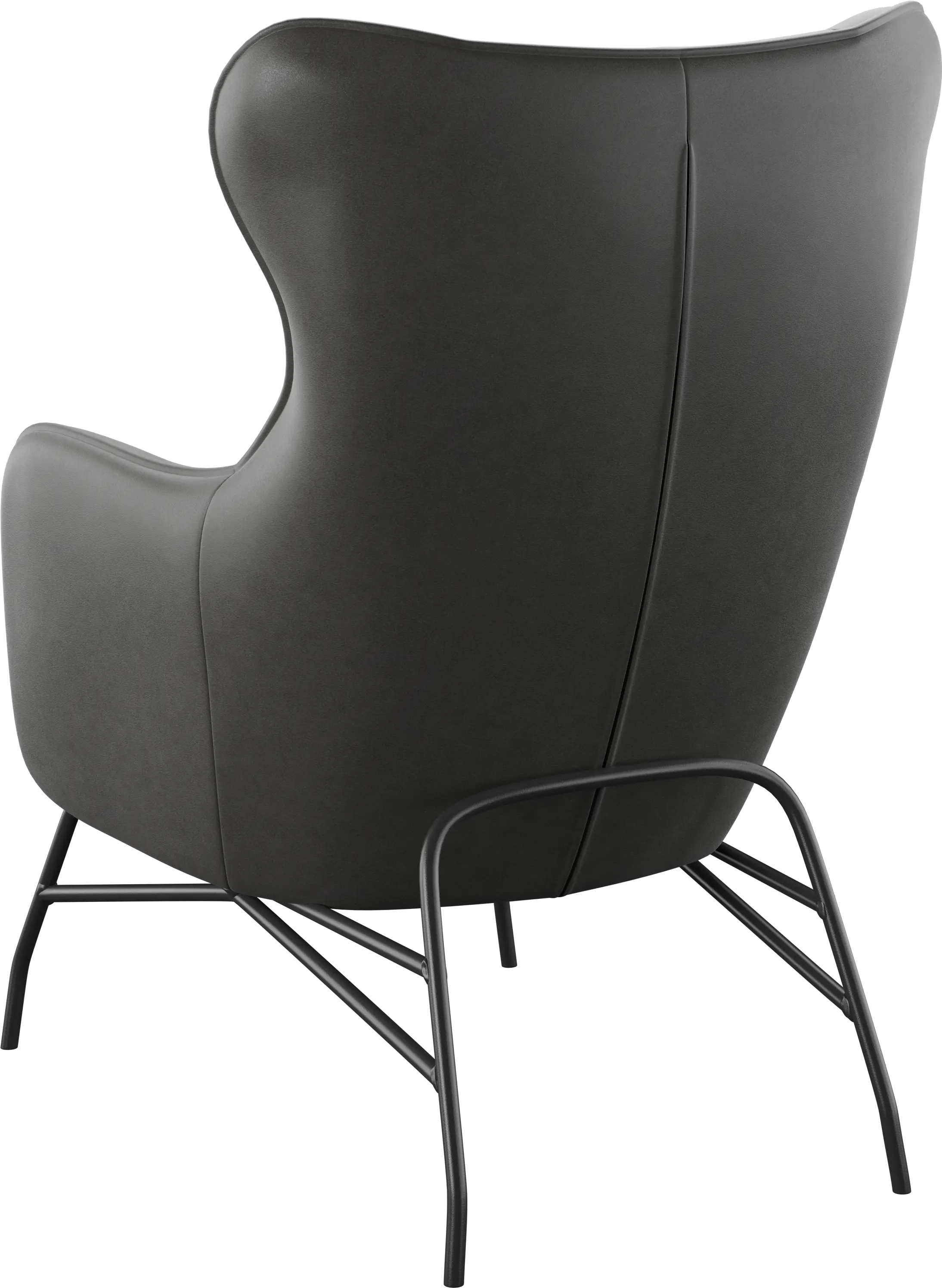 Franky Black Accent Chair-4