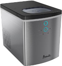 IM1213S-IS Avanti Countertop Ice Maker - Stainless Steel