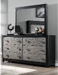 Astoria Black and Gray Dresser