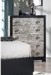 Astoria Black and Gray Chest of Drawers