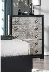 Astoria Black and Gray Chest of Drawers