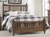 Brendan Pecan Brown Queen Bed