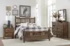 Brendan Pecan Brown 4 Piece Queen Bedroom Set