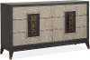Contemporary Black & Gray Dresser - Ryker