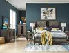 Ryker Black and Gray 4 Piece King Bedroom Set