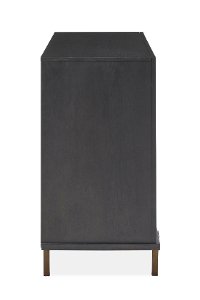 Mid Century Modern Black and Gray Dining Room Sideboard - Ryker-8
