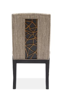 Grayish Brown and Black Upholstered Dining Room Chair - Ryker-3