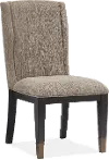 Ryker Gray and Black Upholstered Dining Room Chair