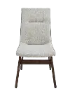 Clearance Mimosa Soft Gray Upholstered Dining Room Chair
