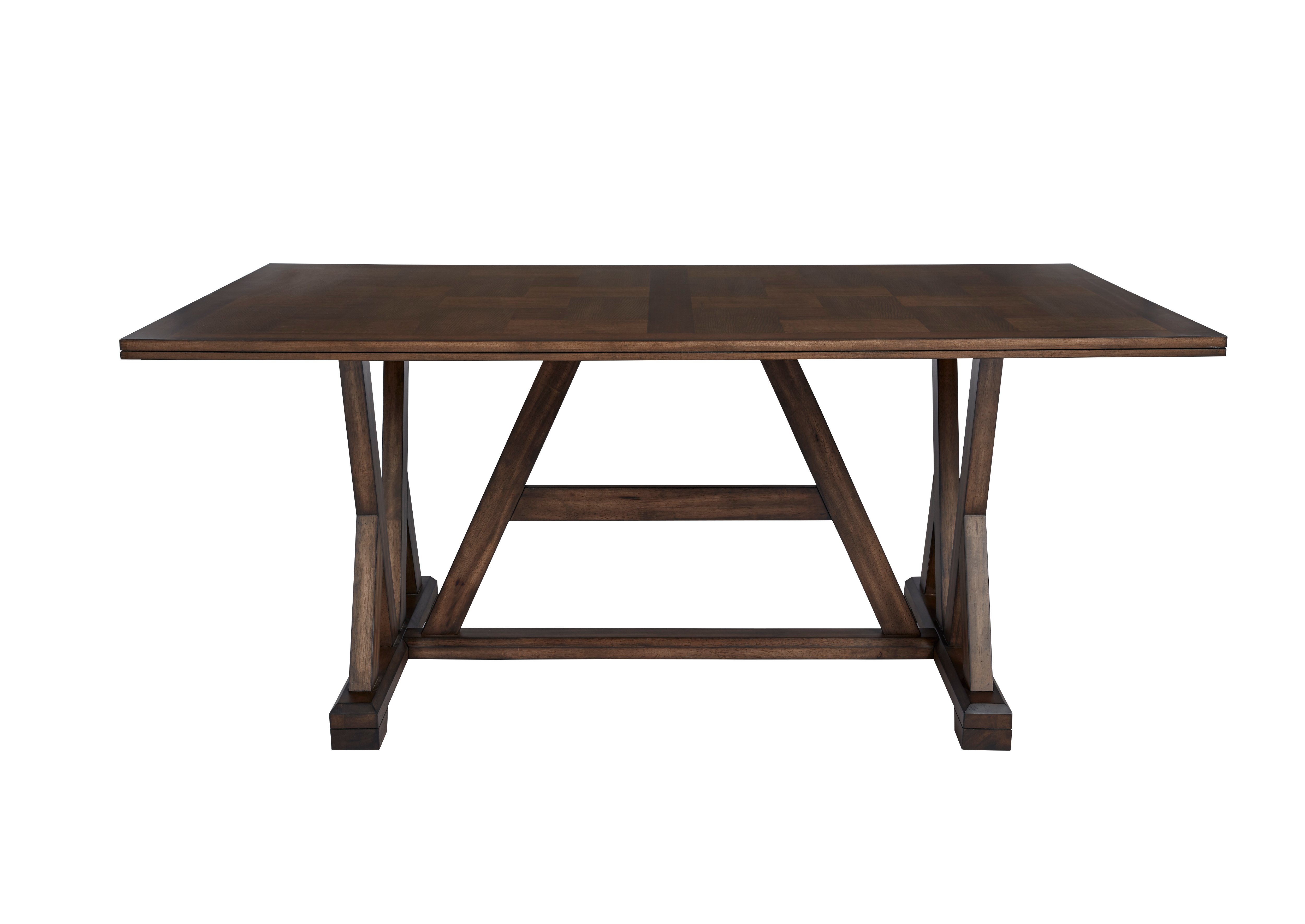 Mid Century Modern Walnut Brown 5 Piece Dining Room Set - Mimosa-4