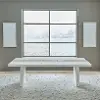 Clearance Mirage White Dining Room Table