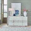 Contemporary White Dining Room Buffet - Mirage
