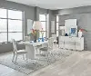 Clearance Mirage White 5 Piece Dining Room Set