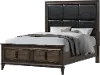 Stormont Brown Queen Storage Bed