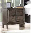 Stormont Gray-Brown Nightstand
