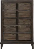 Stormont Gray-Brown Chest of Drawers