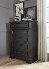 Townsend Dark Gray Chest of Drawers